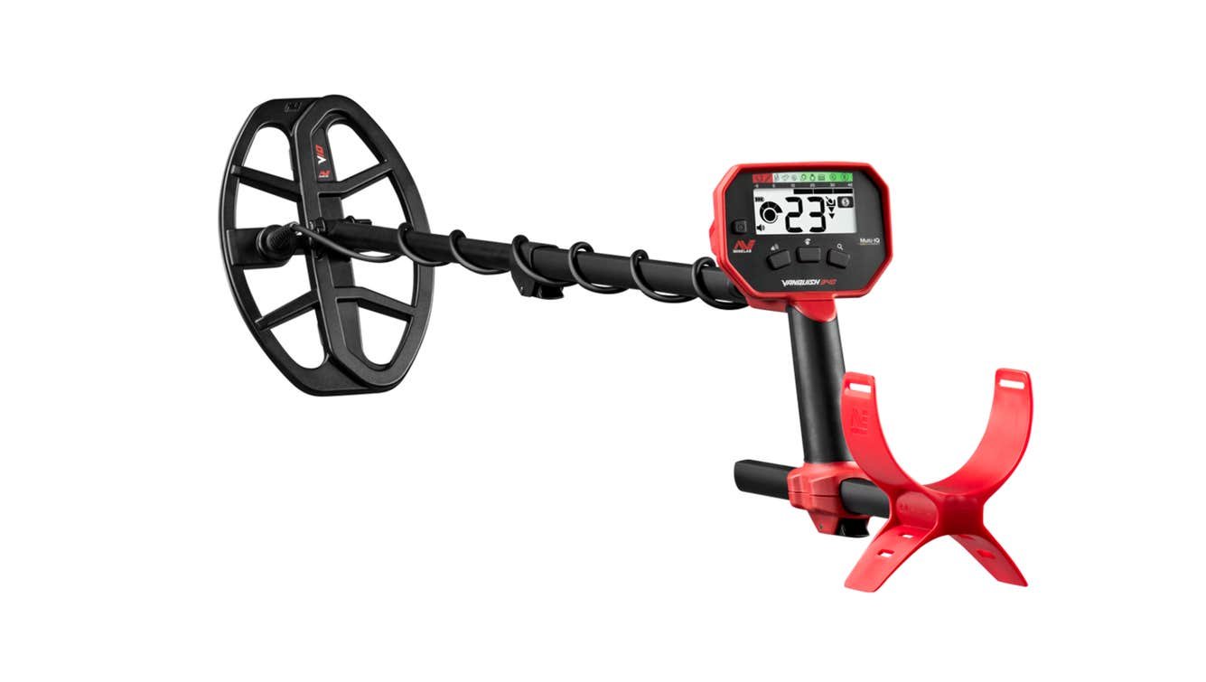 بطاقة مواصفات توضيحية وليست صورة الجهاز — Minelab VANQUISH 340