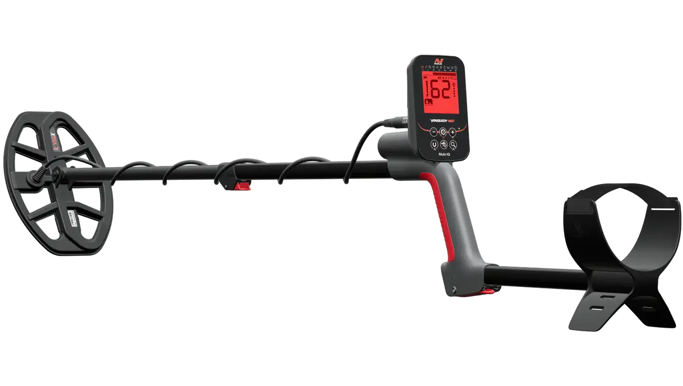بطاقة مواصفات توضيحية وليست صورة الجهاز — Minelab VANQUISH 460
